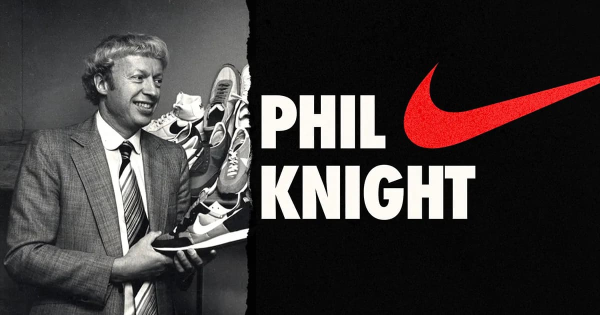 Nike: $35 Logo to $200B Empire | Phil Knight's Success Story
